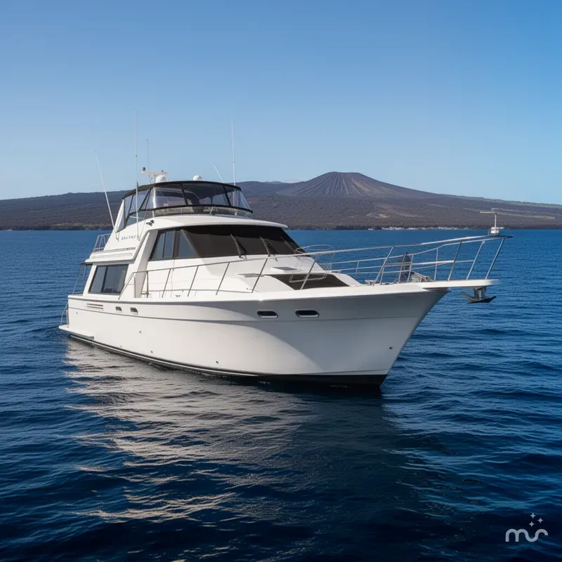 Slide: The Image of Bayliner 4788 Pilot House Motoryacht 1994 - 2