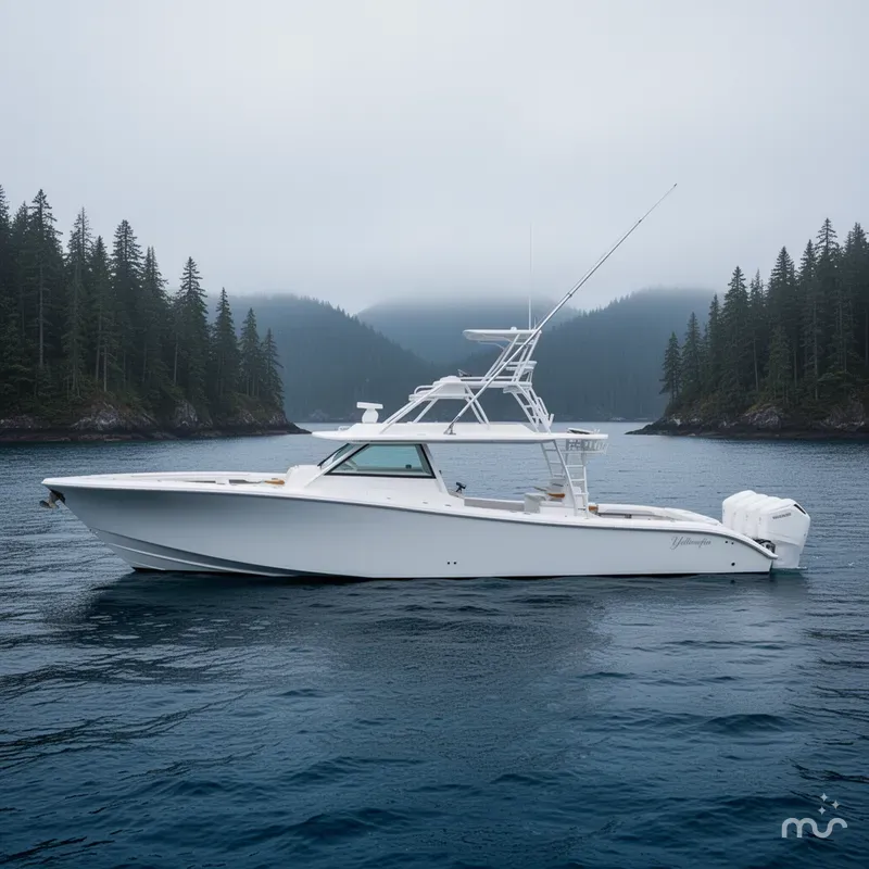 Slide: The Image of Yellowfin 54 Offshore 2023 - 2