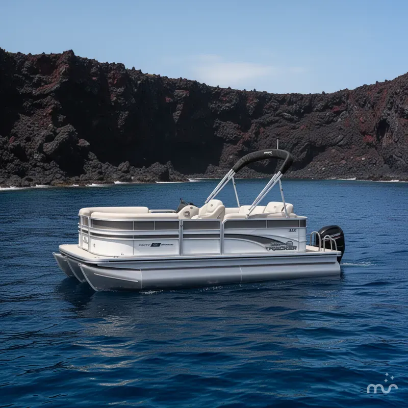 The Image of Sun Tracker Party Barge 16 DLX 2026 - 0