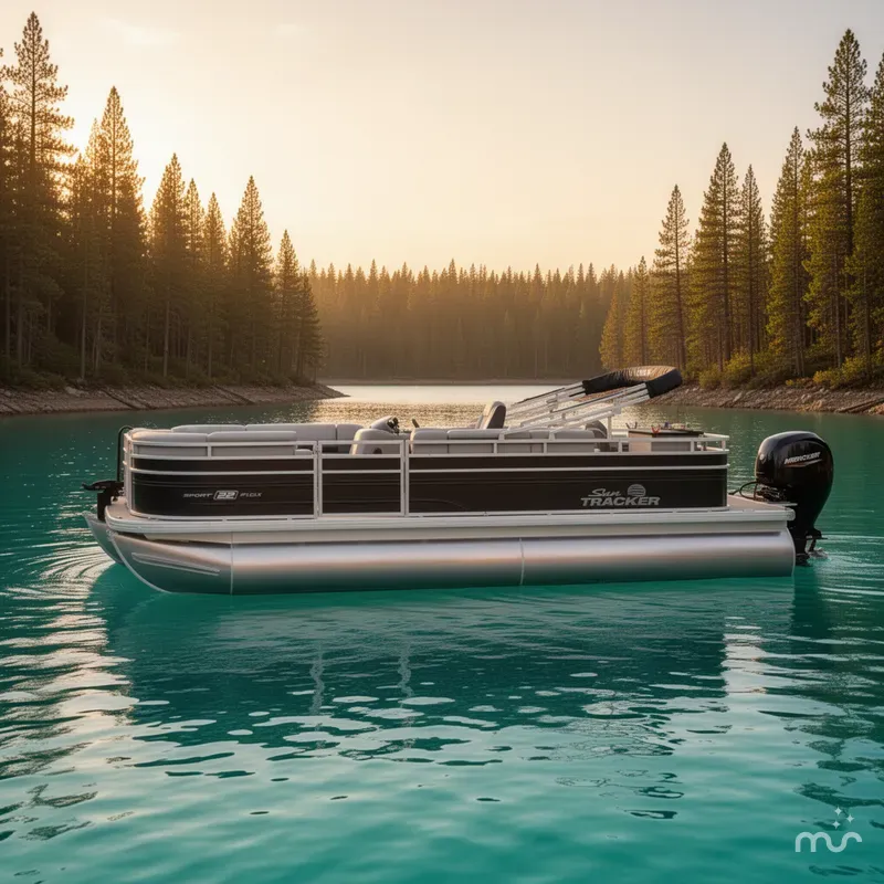 Slide: The Image of Sun Tracker SportFish 22 DLX 2026 - 2