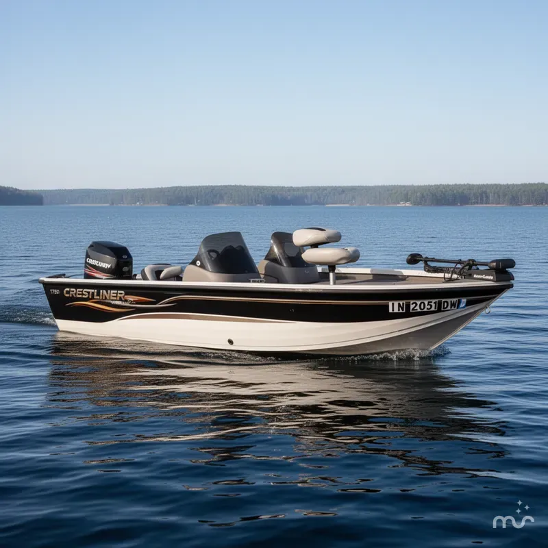 Slide: The Image of Crestliner 1750 fish hawk DC 2005 - 0