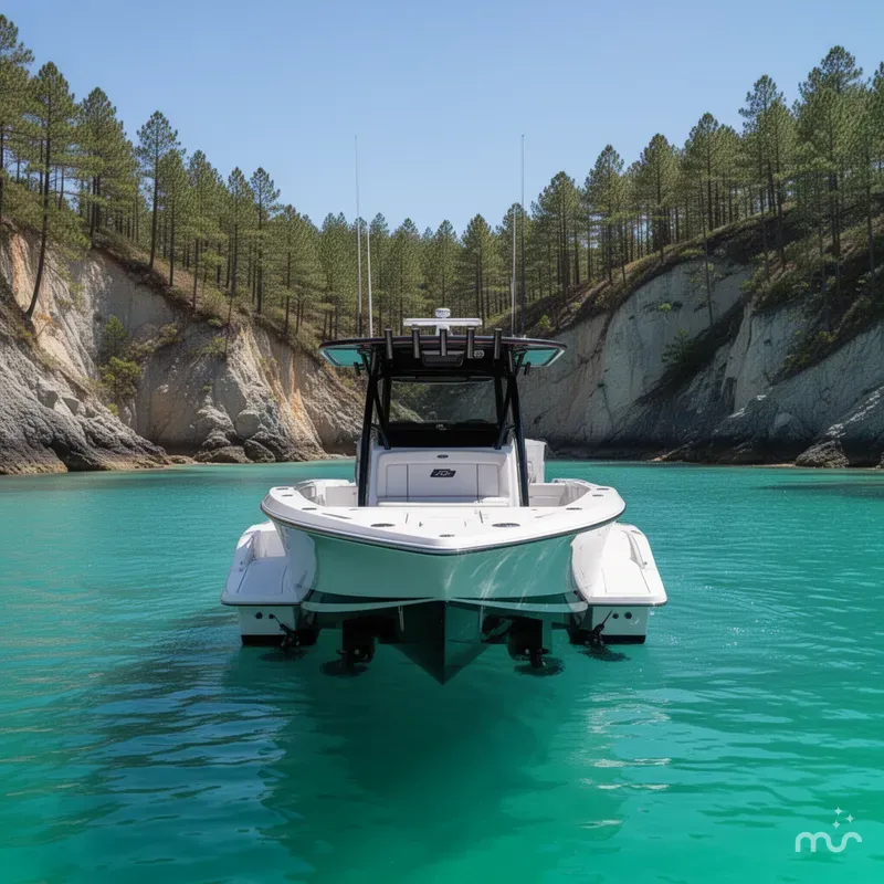 Slide: The Image of Nor-Tech 390 Sport Center Console 2018 - 3