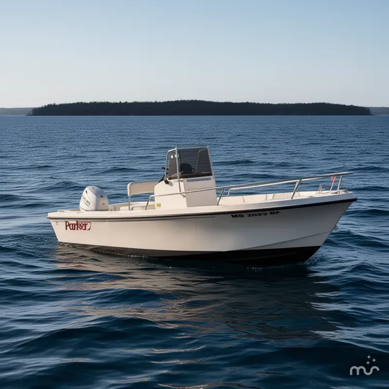 Slide: The Image of Parker Marine 1801 Center Console 1998 - 4