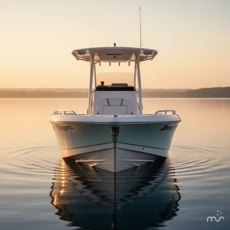 Slide: The Image of Ranger 2360 Bay w/300HP Mercury Verado 2025 - 1