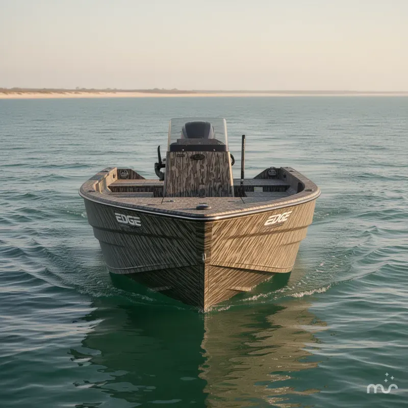 Slide: The Image of Edge Boats Sportsman 553DB 2026 - 2