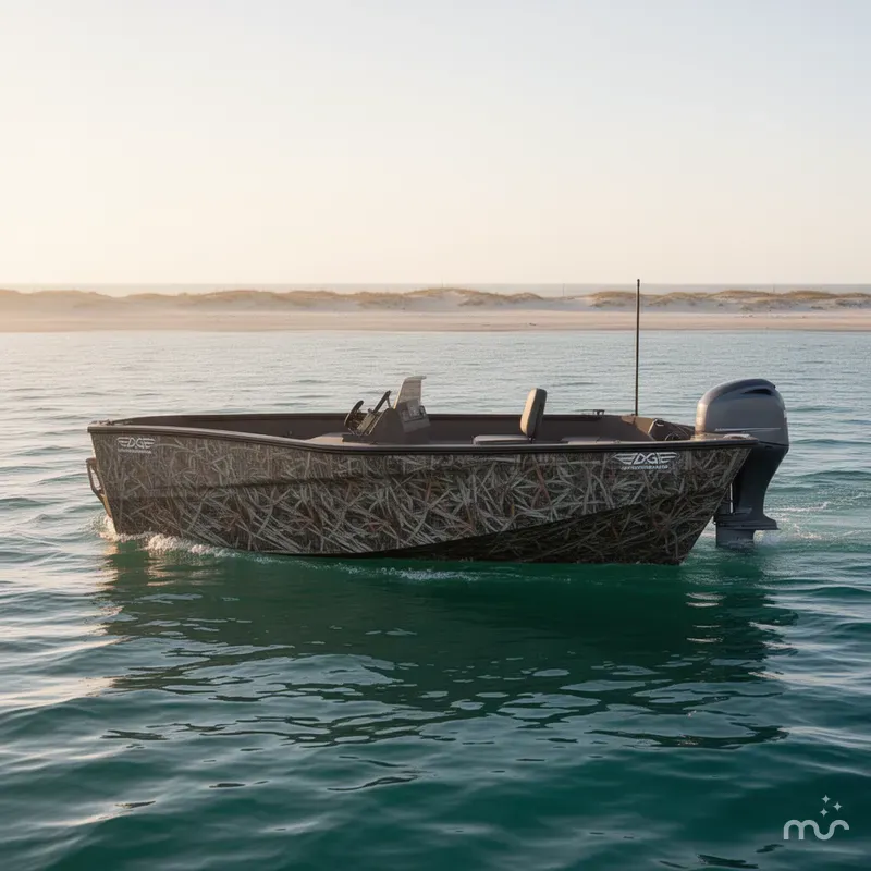 Slide: The Image of Edge Boats Sportsman 553DB 2026 - 2