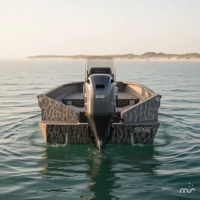 Slide: The Image of Edge Boats Sportsman 553DB 2026 - 2