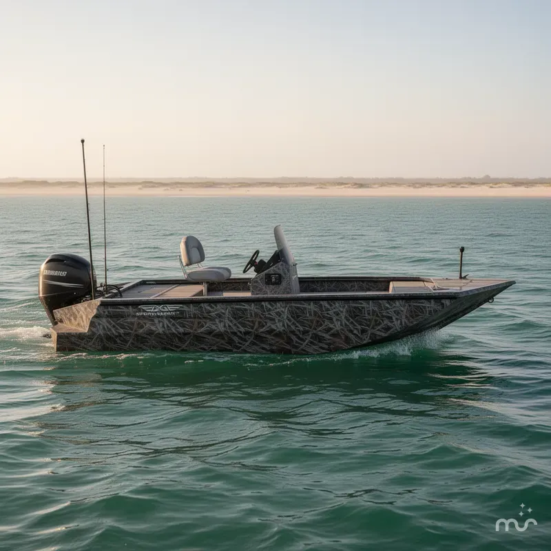Slide: The Image of Edge Boats Sportsman 553DB 2026 - 2