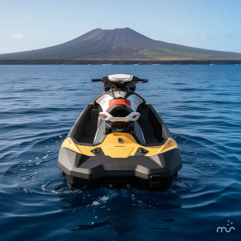 Slide: The Image of Sea-Doo Spark for 3 90 hp Convenience package with iBR and Audio in option 2026 - 3