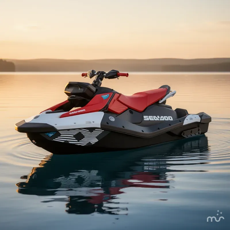 Slide: The Image of Sea-Doo Spark Trixx for 3 iBR and Audio in option 2026 - 1