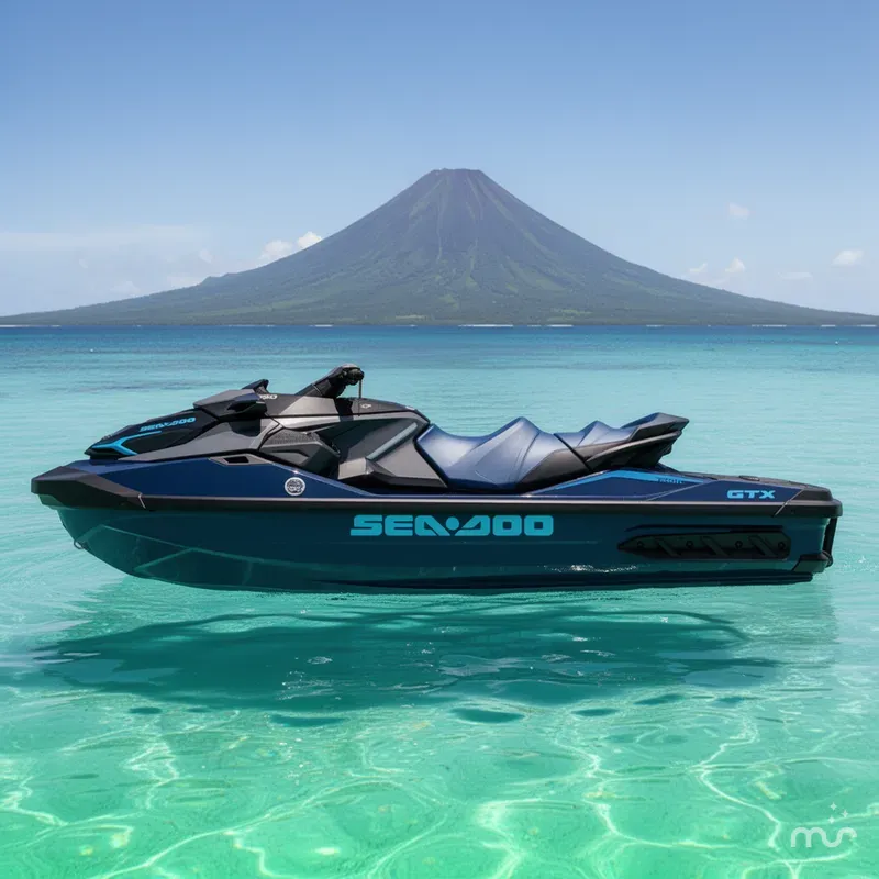 Slide: The Image of Sea-Doo GTX 230 Tech, Audio, iDF, iBR 2026 - 2