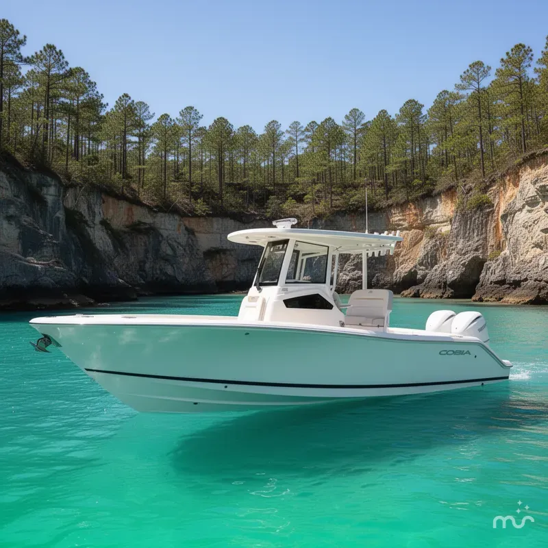 Slide: The Image of Cobia 245 Center Console 2026 - 2