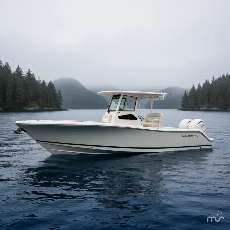 Slide: The Image of Cobia 245 Center Console 2026 - 2