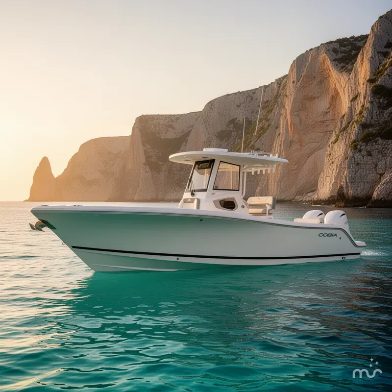 Slide: The Image of Cobia 245 Center Console 2026 - 2