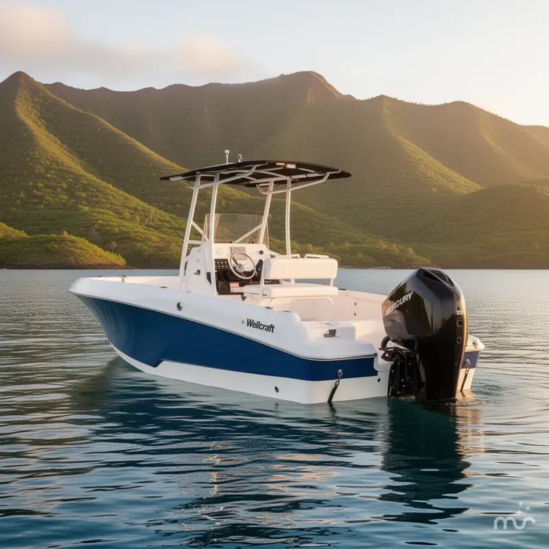 Slide: The Image of Wellcraft 202 Fisherman 2026 - 3