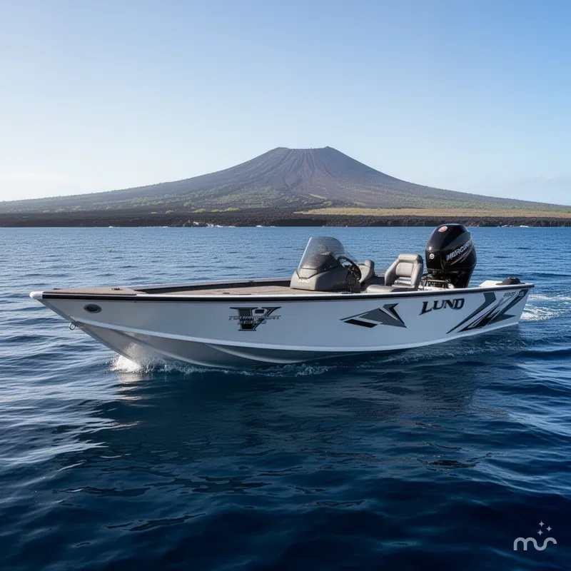 The Image of Lund Pro-V 1875 Bass w/ 200HP Mercury Pro XS! 2026 - 0