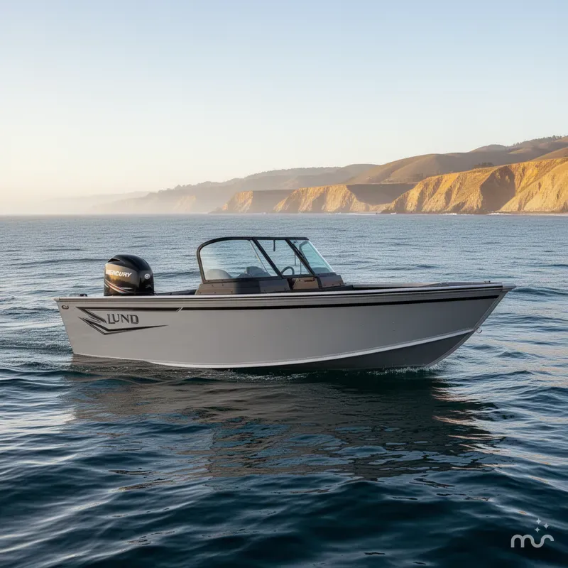 Slide: The Image of Lund Explorer 1800 Sport w/ 115HP Mercury! 2026 - 0