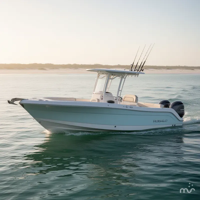 Slide: The Image of Robalo R242 Center Console 2018 - 2