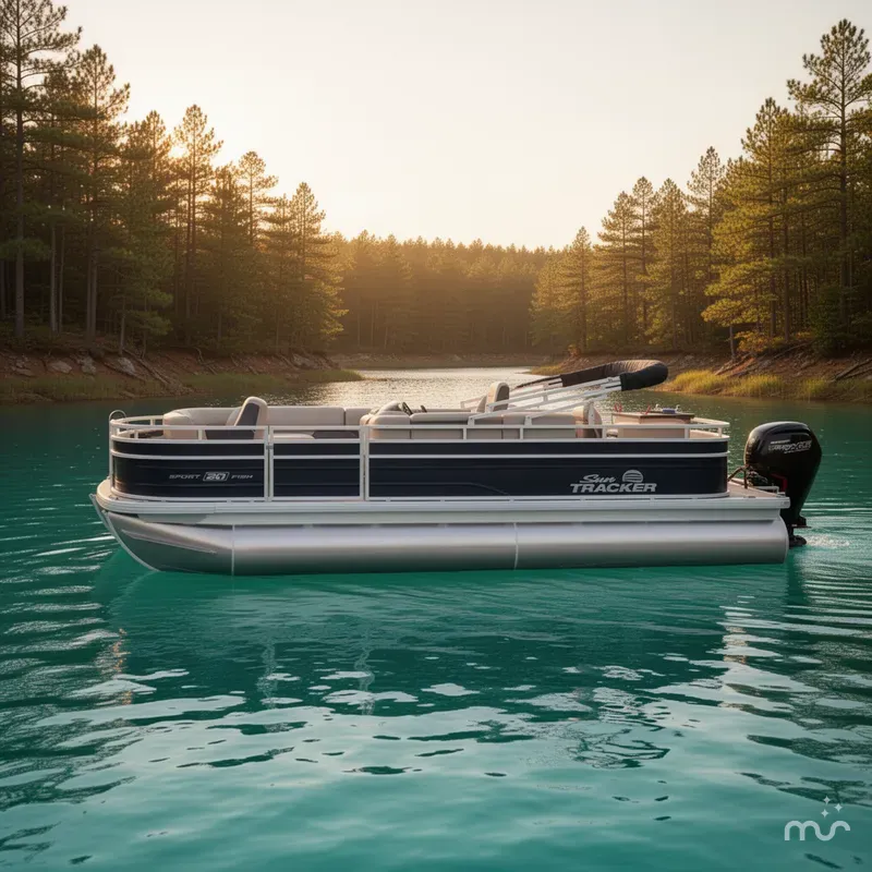Slide: The Image of Sun Tracker SportFish 20 DLX 2026 - 2
