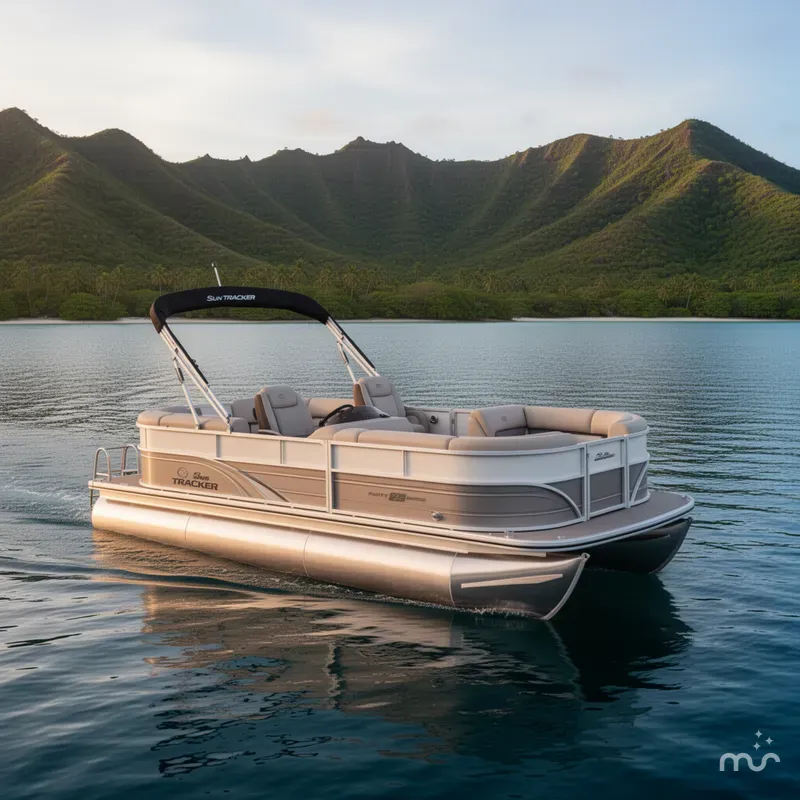 Slide: The Image of Sun Tracker Party Barge 22 XP3 2026 - 0