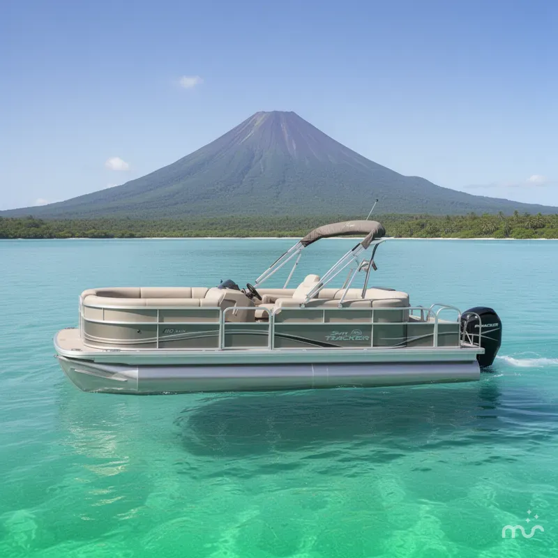 The Image of Sun Tracker Party Barge 20 DLX 2026 - 0