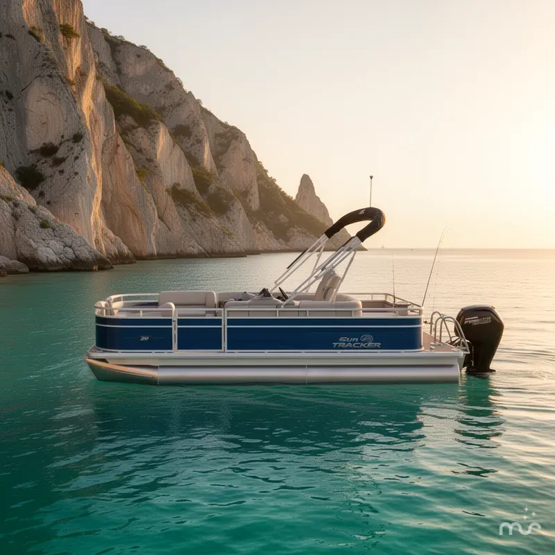 Slide: The Image of Sun Tracker Fishin' Barge 20 DLX 2026 - 2