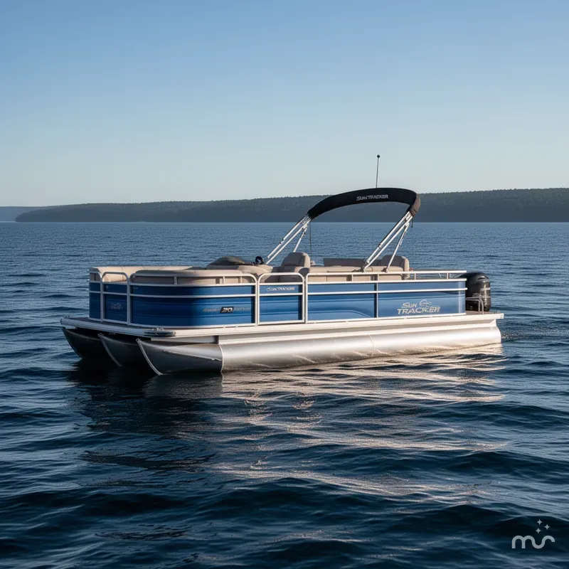 Slide: The Image of Sun Tracker Fishin' Barge 20 DLX 2026 - 4