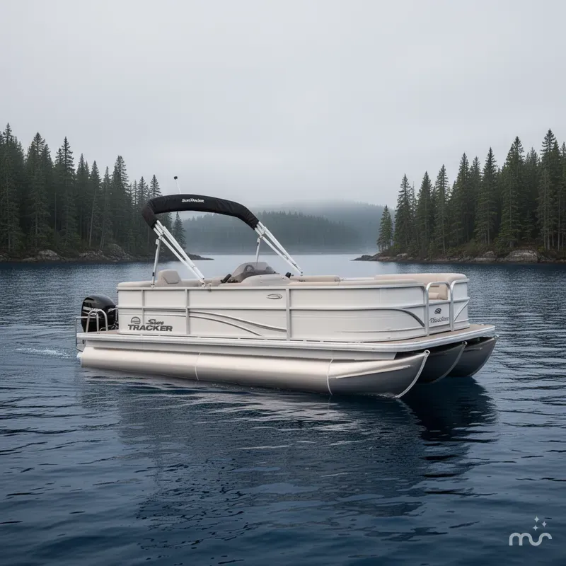The Image of Sun Tracker Party Barge 16 DLX 2026 - 0