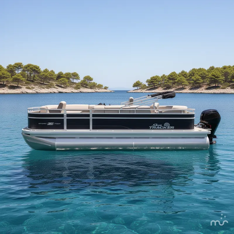 Slide: The Image of Sun Tracker SportFish 20 DLX 2026 - 2