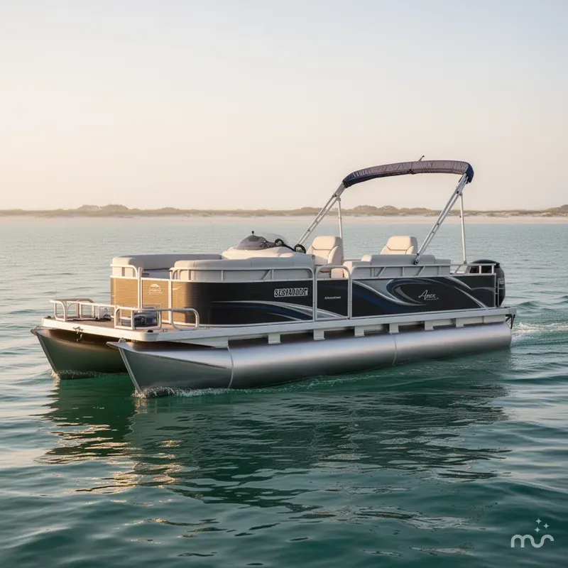 Slide: The Image of Apex Marine 820 Lanai Sport Cruise Adventure 2018 - 0