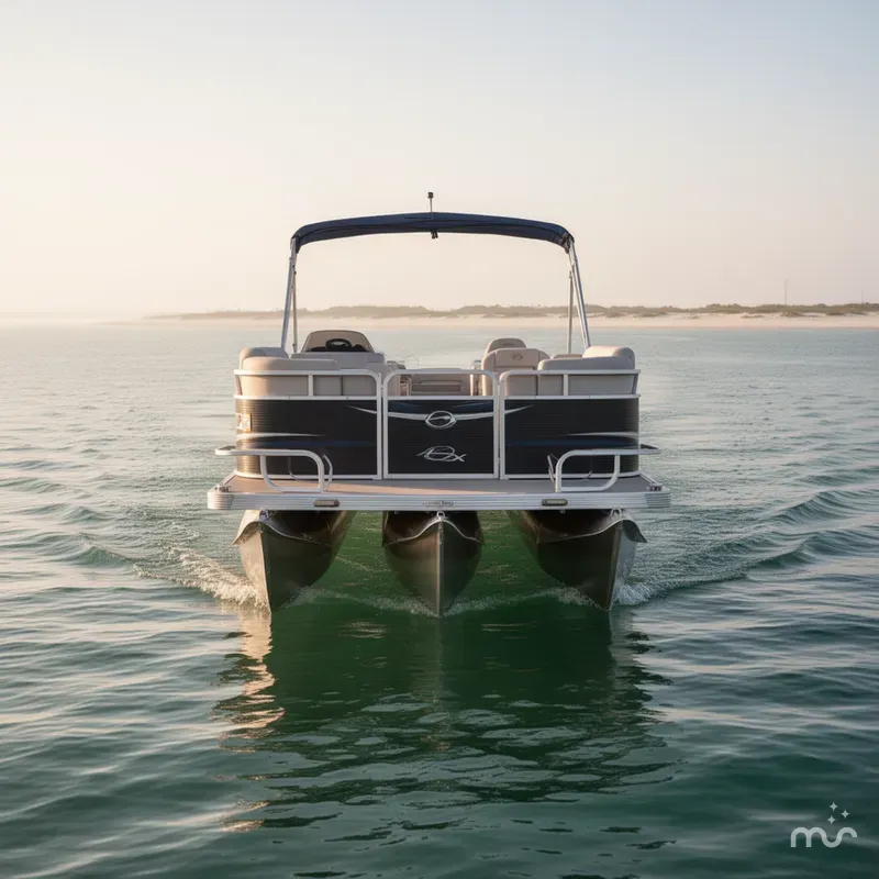 Slide: The Image of Apex Marine 820 Lanai Sport Cruise Adventure 2018 - 3
