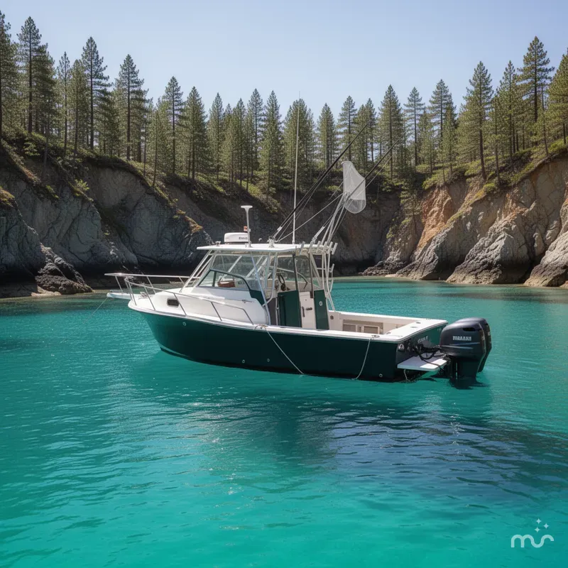 Slide: The Image of Parker Marine 2510 Deep Vee Walkaround 2001 - 2