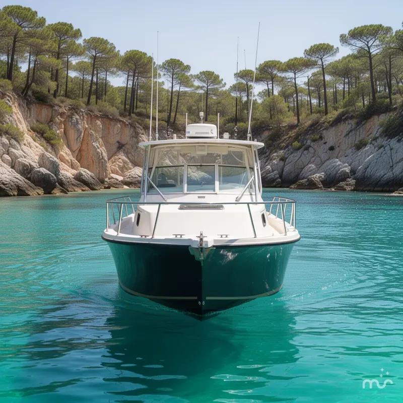 Slide: The Image of Parker Marine 2510 Deep Vee Walkaround 2001 - 3