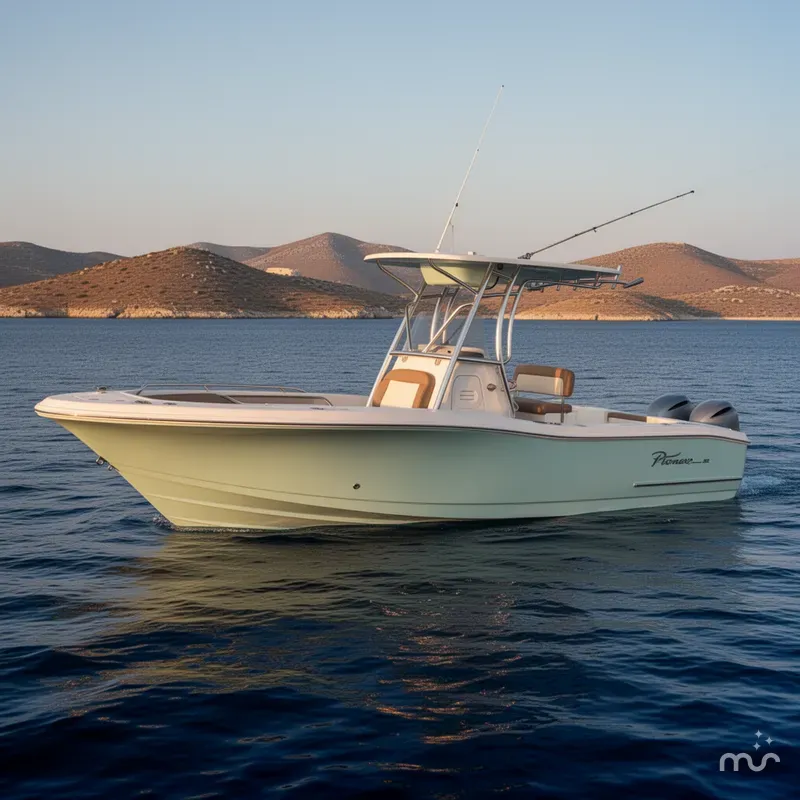 Slide: The Image of Pioneer 222 Sportfish 2026 - 2