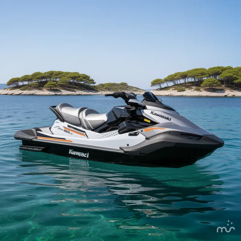 The Image of Kawasaki Jet Ski® STX® 160 LX 2026 - 0