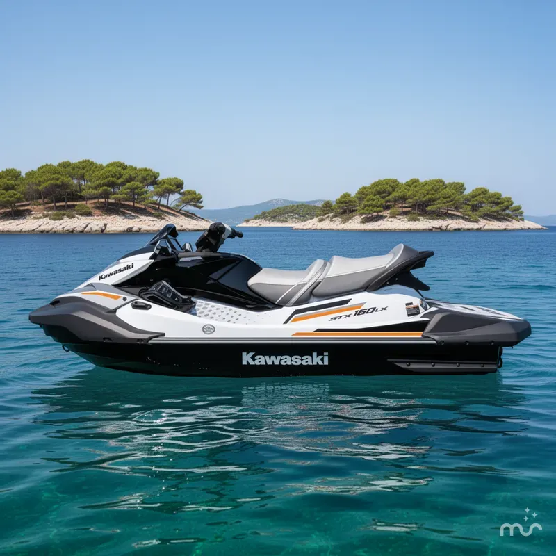Slide: The Image of Kawasaki Jet Ski® STX® 160 LX 2026 - 2