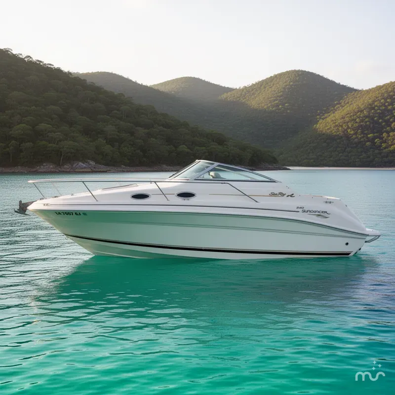 Slide: The Image of Sea Ray 240 Sundancer 1998 - 2
