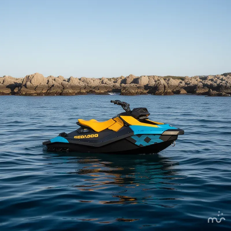 Slide: The Image of Sea-Doo Spark Trixx for 1 iBR and Audio in option 2026 - 2