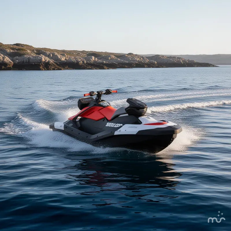 Slide: The Image of Sea-Doo Spark Trixx for 1 iBR and Audio in option 2026 - 4