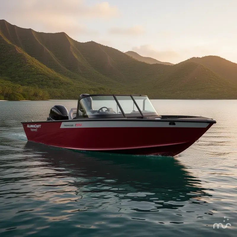 Slide: The Image of Alumacraft Trophy205X FSX 2025 - 2