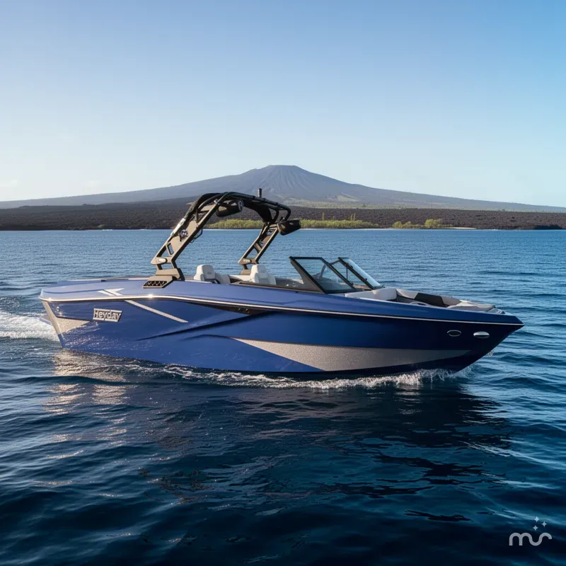 Slide: The Image of Heyday Wake Boats H22 2026 - 2