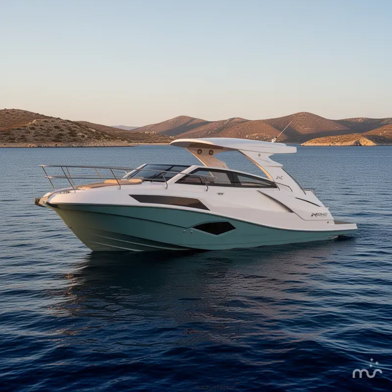 Slide: The Image of NX Boats NX340 2026 - 2