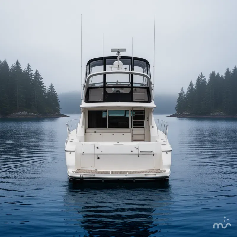Slide: The Image of Sea Ray 400 Sedan Bridge 2000 - 3