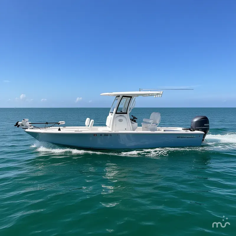 Slide: The Image of Sportsman Masters 247 Bay Boat 2022 - 2