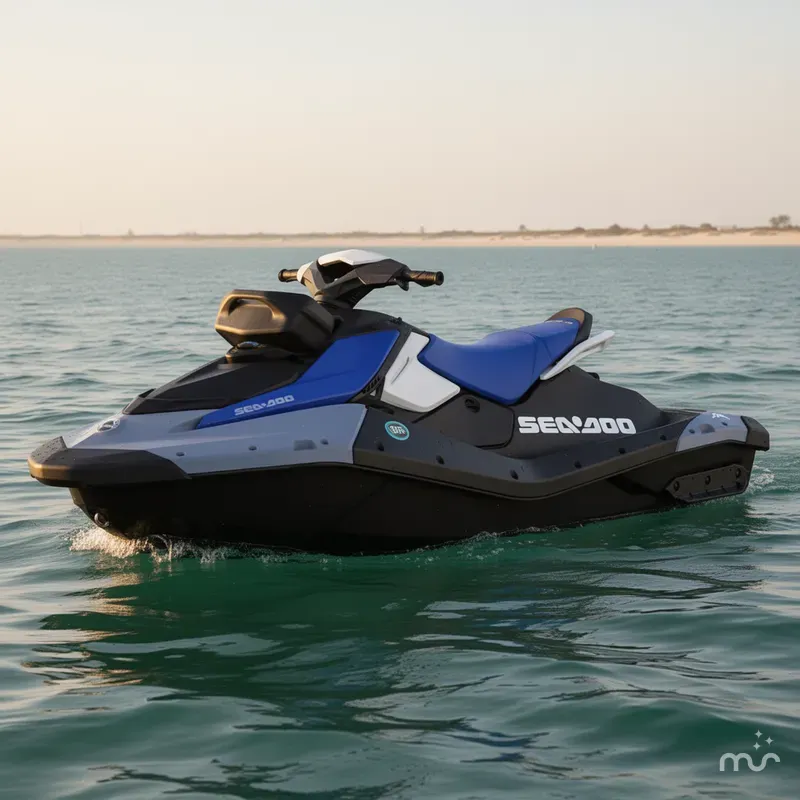 Slide: The Image of Sea-Doo Spark for 2 90 hp Convenience package with iBR and Audio in option 2026 - 1