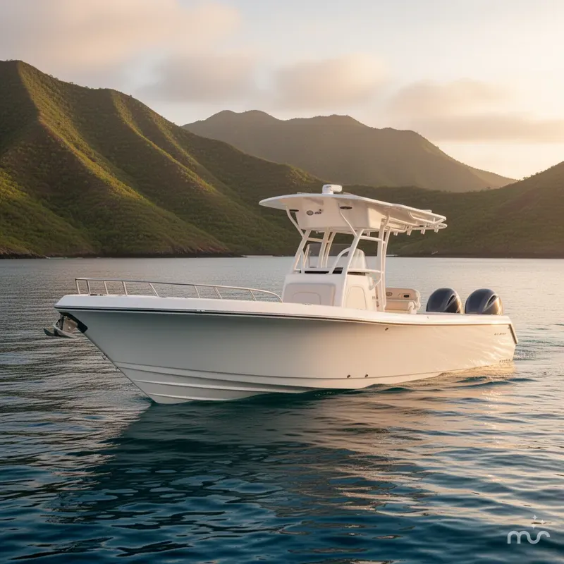 Slide: The Image of Sea Born LX26 Center Console 2023 - 2