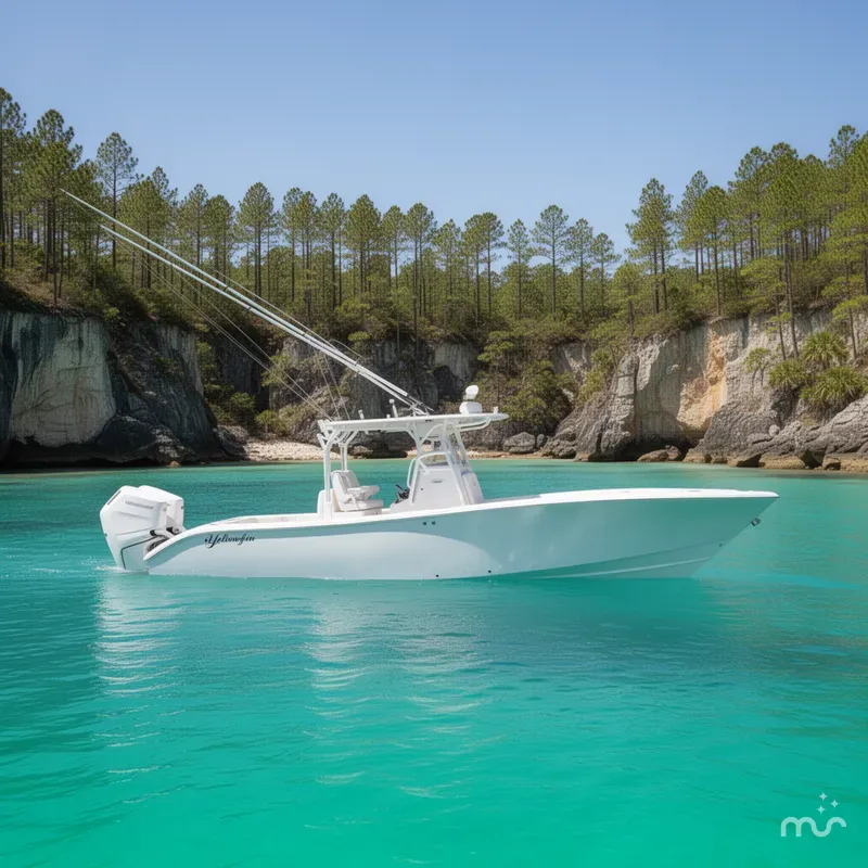 Slide: The Image of Yellowfin 32 Offshore 2014 - 2