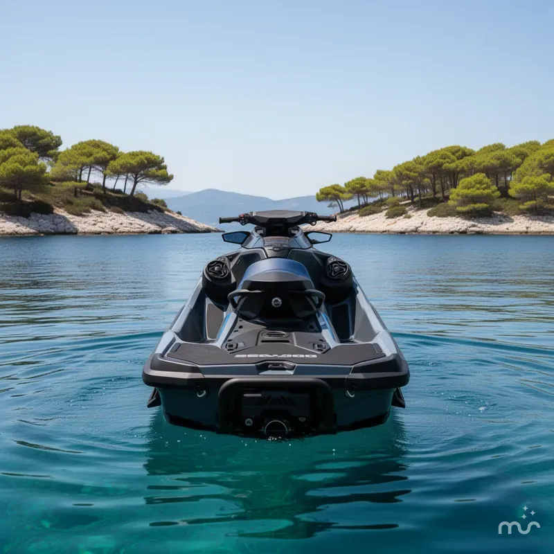 Slide: The Image of Sea-Doo GTX 230 Tech Package, Audio, iDF, iBR 2026 - 3