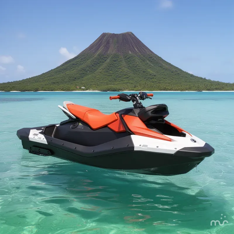 Slide: The Image of Sea-Doo Spark Trixx for 3 iBR and audio in option 2025 - 2