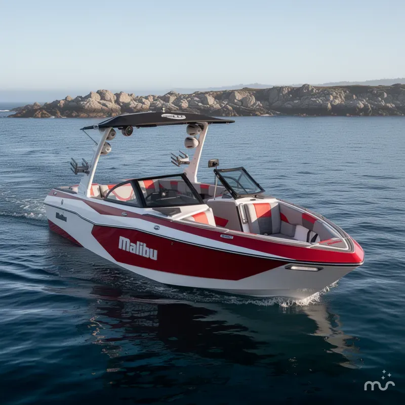 Slide: The Image of Malibu Wakesetter 25 LSV 2022 - 2
